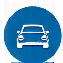 Icon of a car with a wrench, symbolizing auto repair needs.